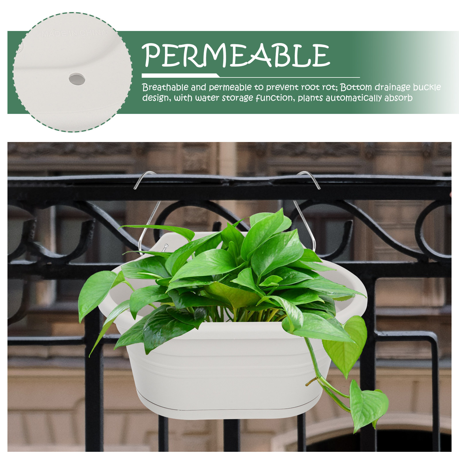 1Set Wall Hanging Flower Pot S - огляд і ціна Spider Plant Hanging