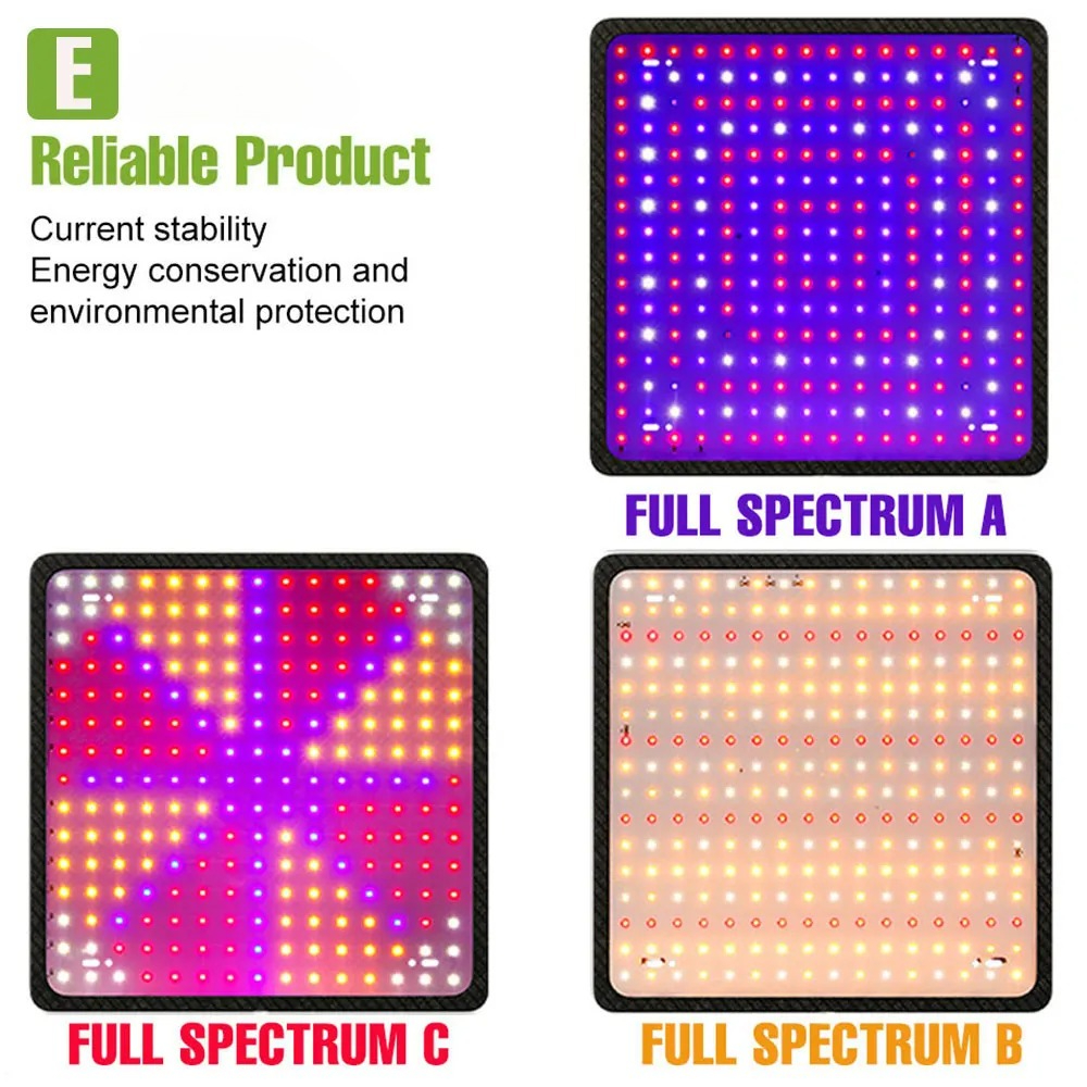 400W LED Grow Light Full Spect - огляд і ціна Echeveria Succulent