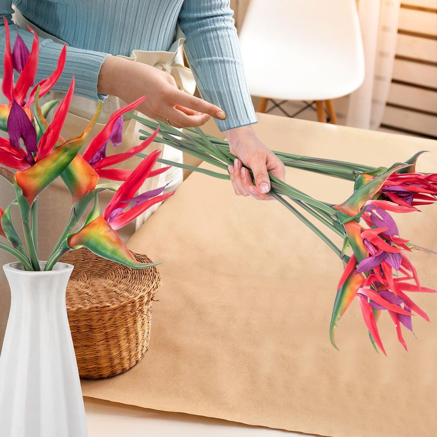 12 Pcs Bird of Paradise Artifi - огляд і ціна Bird Paradise Strelitzia