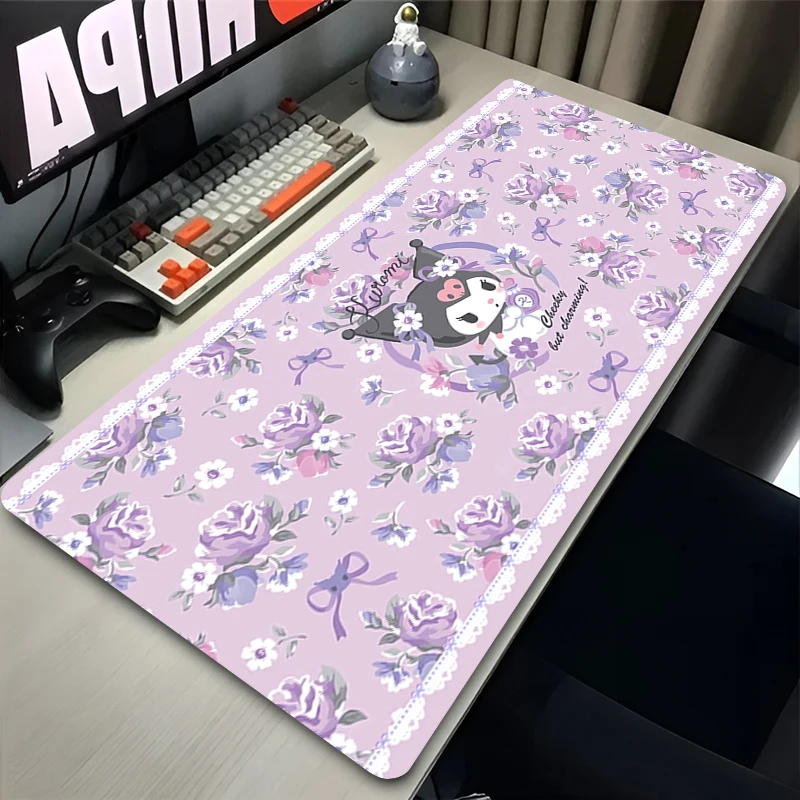 Office Computer Desk Mat Kurom - огляд і ціна Tradescantia Purple