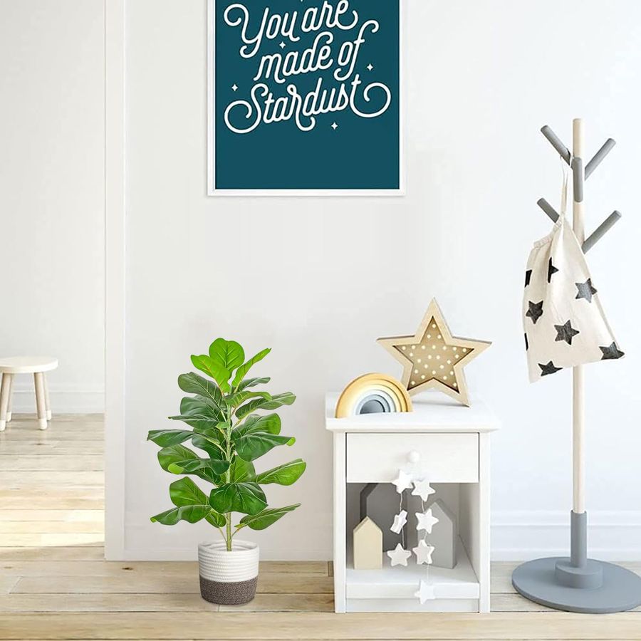 Artificial Fiddle Leaf Fig Tre - огляд і ціна Ficus Lyrata Tree