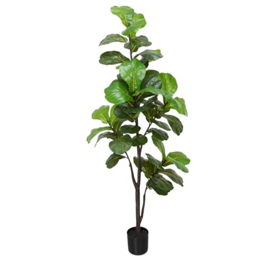 Artificial Fiddle Leaf Fig Tre - огляд і ціна Ficus Lyrata Tree