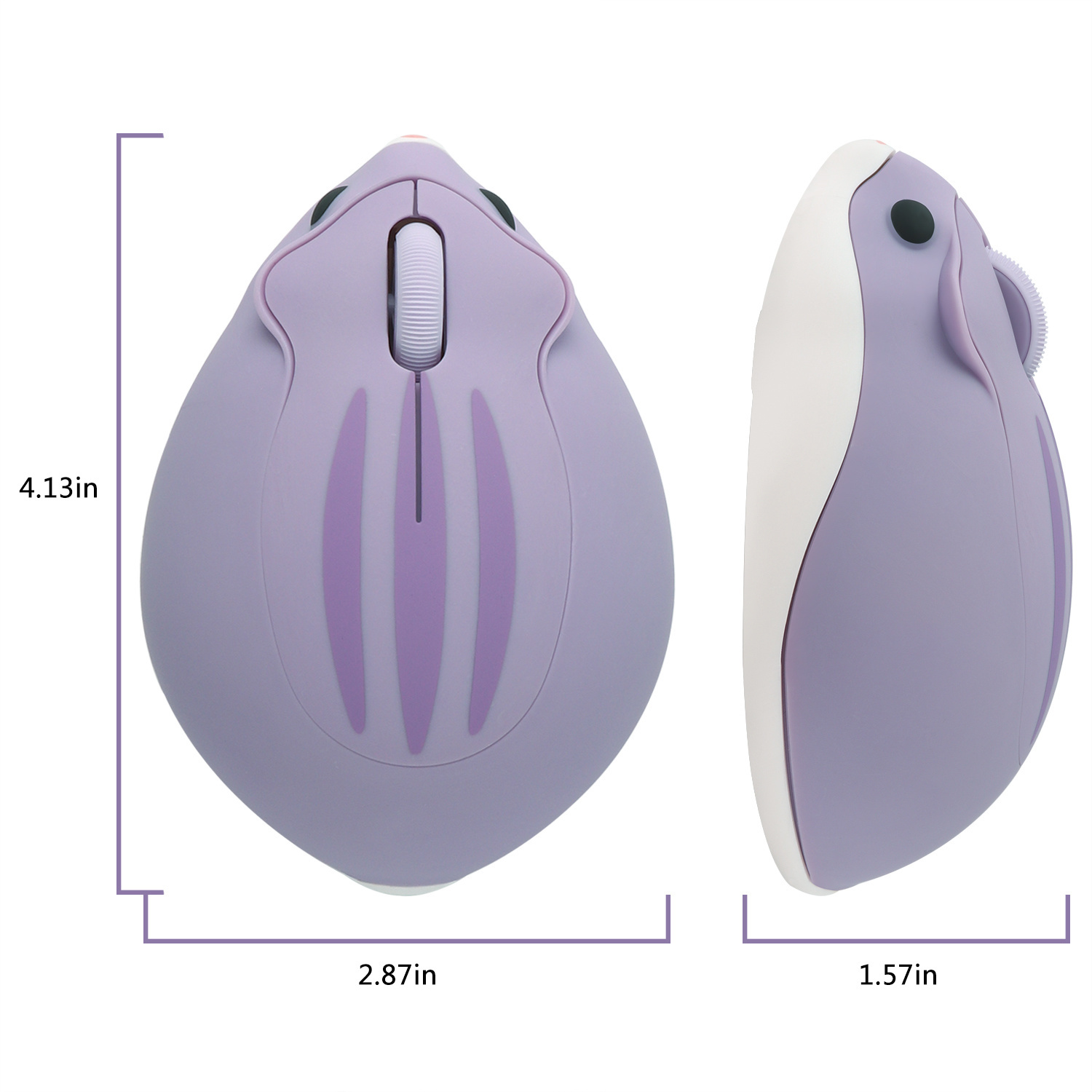 2.4G Wireless Mouse Purple Ham - огляд і ціна Tradescantia Purple