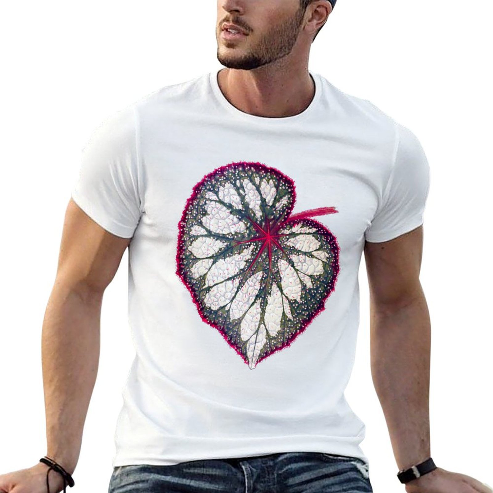 Begonia rex T-Shirt man graphi - огляд і ціна Begonia Rex