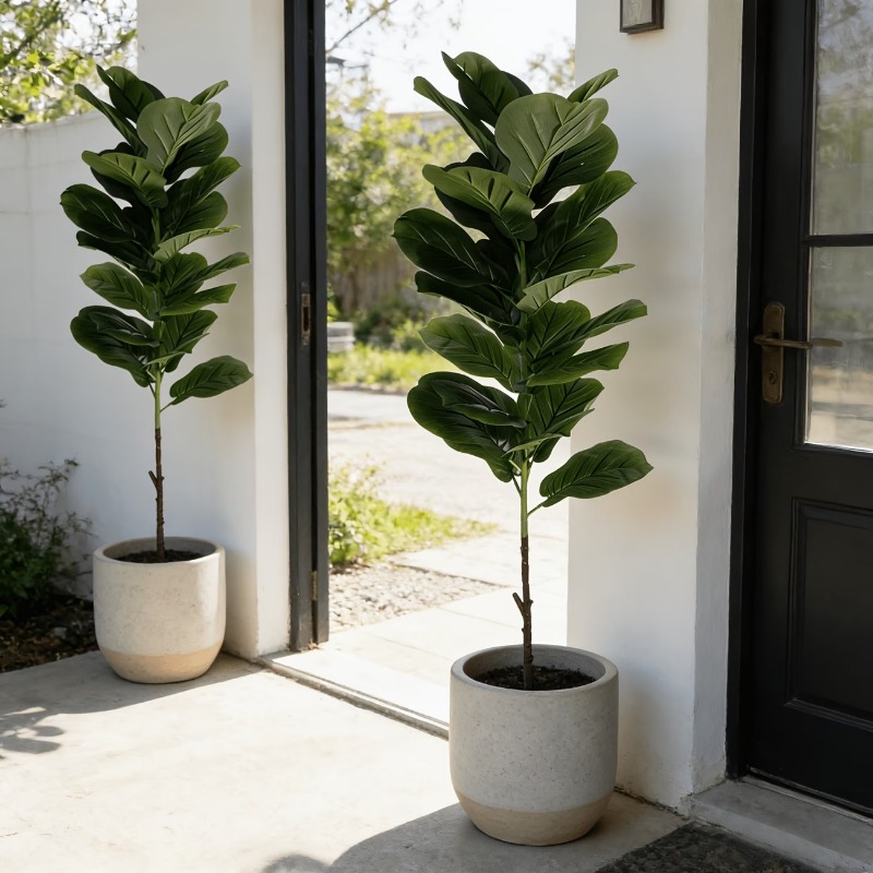 1Pc 100cm Artificial Ficus Lyr - огляд і ціна Ficus Lyrata Tree