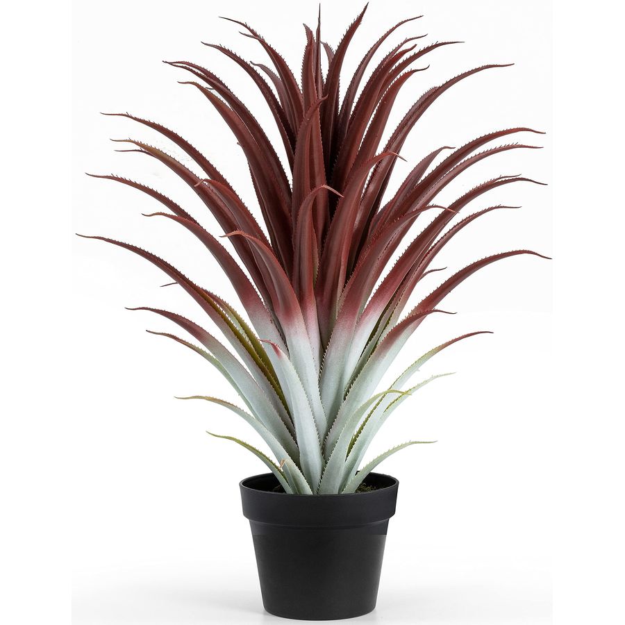 Hyper Realistic Big Red Artifi - огляд і ціна Aloe Vera Pot