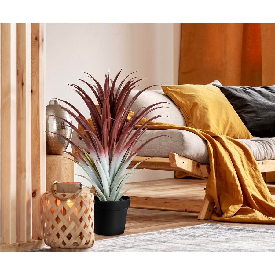 Hyper Realistic Big Red Artifi - огляд і ціна Aloe Vera Pot