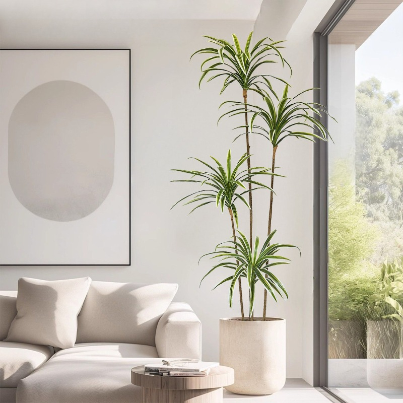 Artificial Dracaena Fake Plant - огляд і ціна Dracaena Marginata