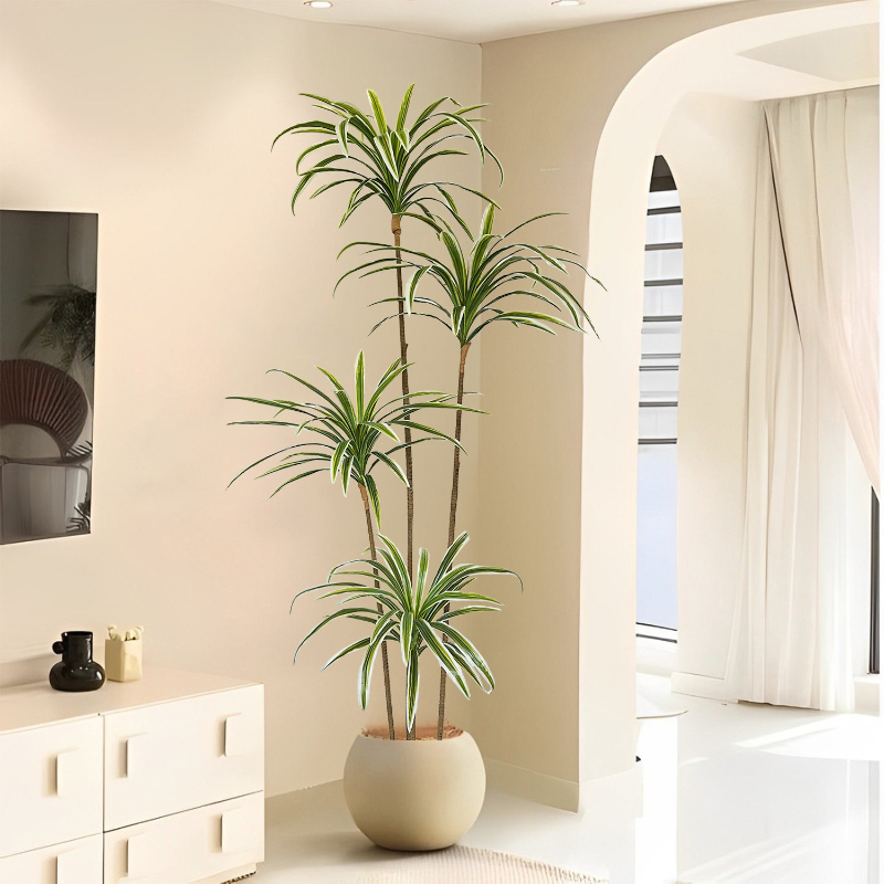 Artificial Dracaena Fake Plant - огляд і ціна Dracaena Marginata