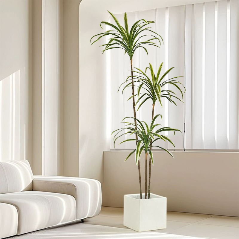 Artificial Dracaena Fake Plant - огляд і ціна Dracaena Marginata