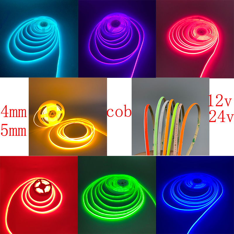 3mm 4mm 5mm Thin Slim COB Led  - огляд і ціна Aglaonema Red