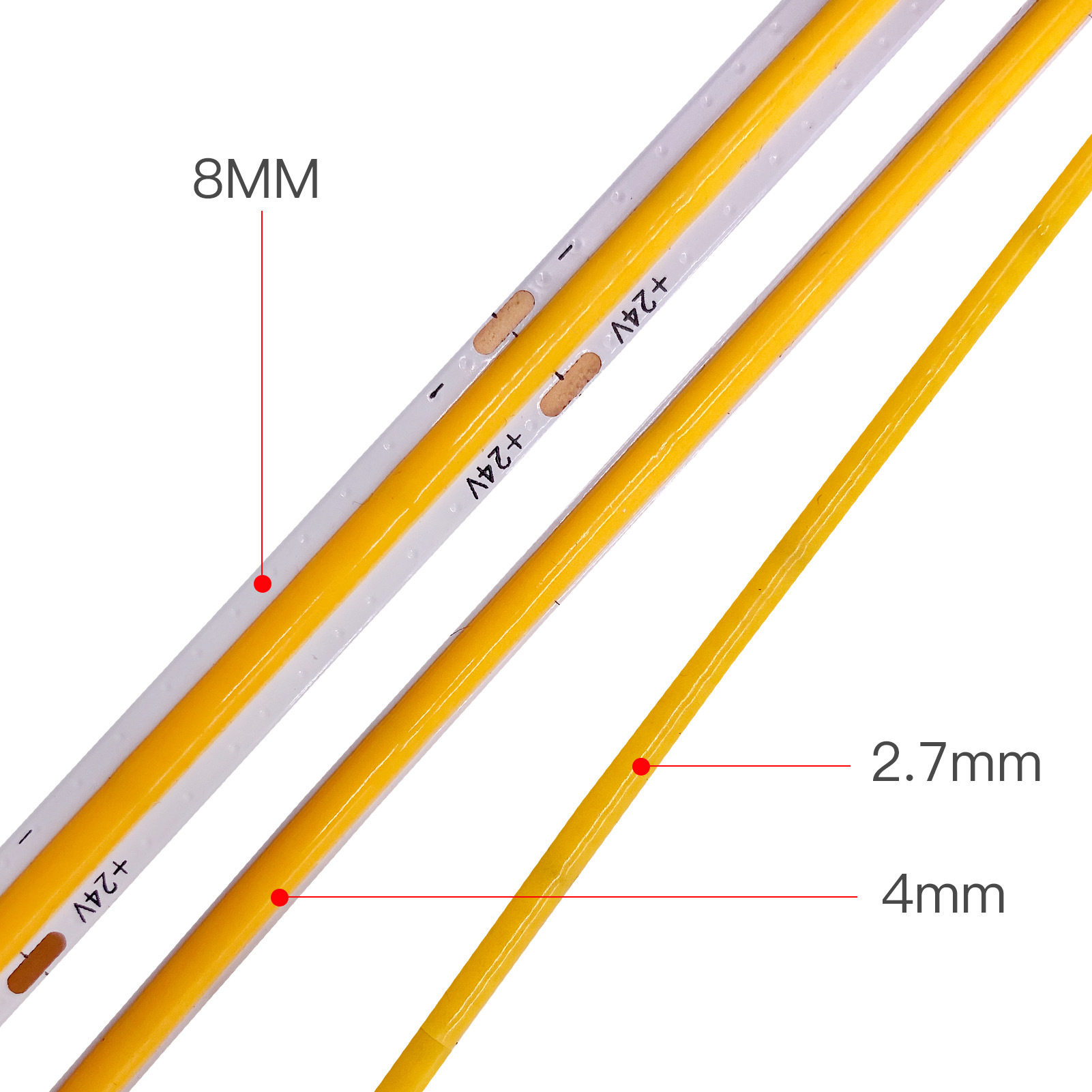 3mm 4mm 5mm Thin Slim COB Led  - огляд і ціна Aglaonema Red