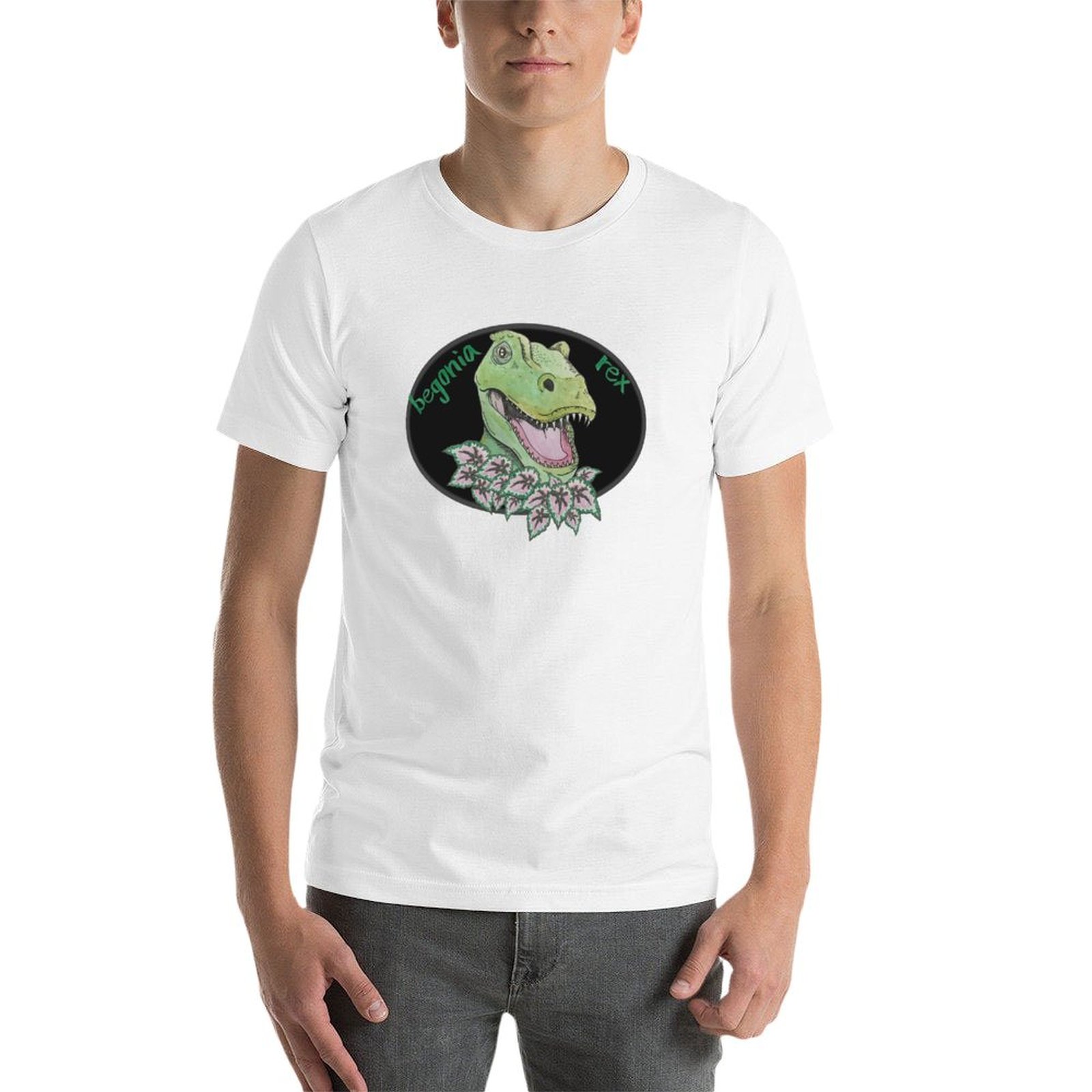 T rex begonia T-Shirt cotton t - огляд і ціна Begonia Rex