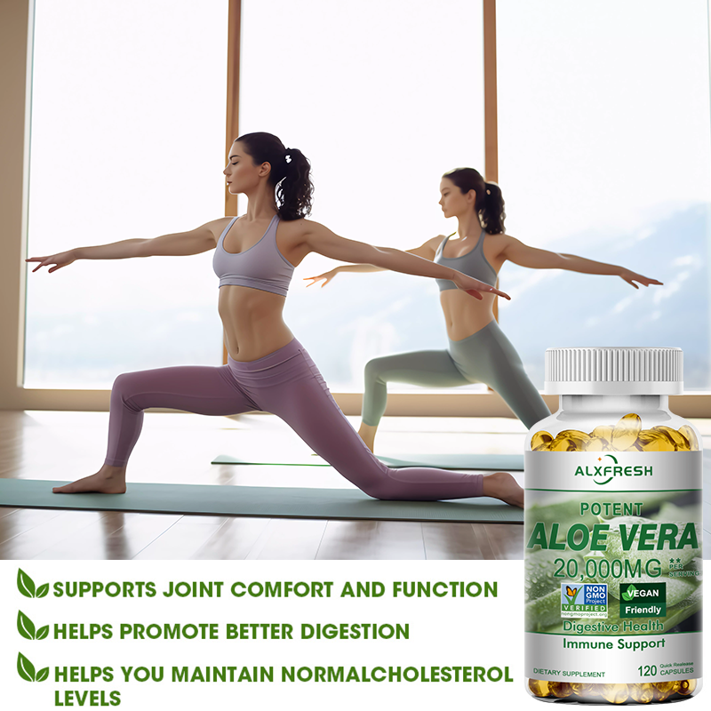 Aloe Vera Capsules Improve Dig - огляд і ціна Aloe Vera Pot