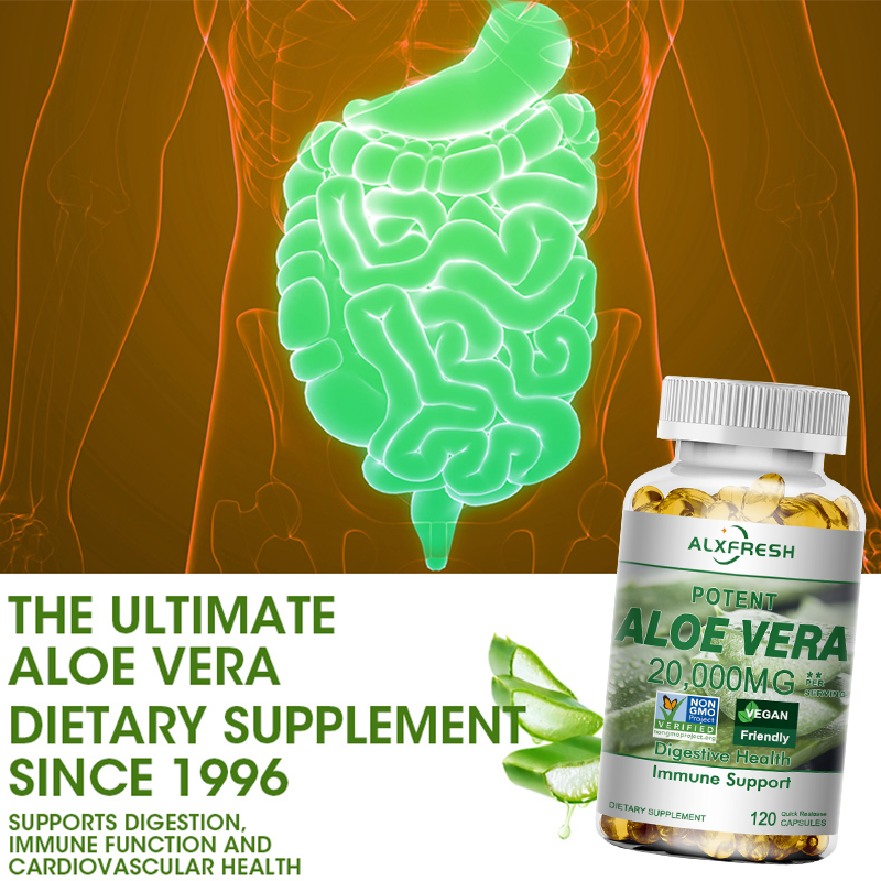 Aloe Vera Capsules Improve Dig - огляд і ціна Aloe Vera Pot