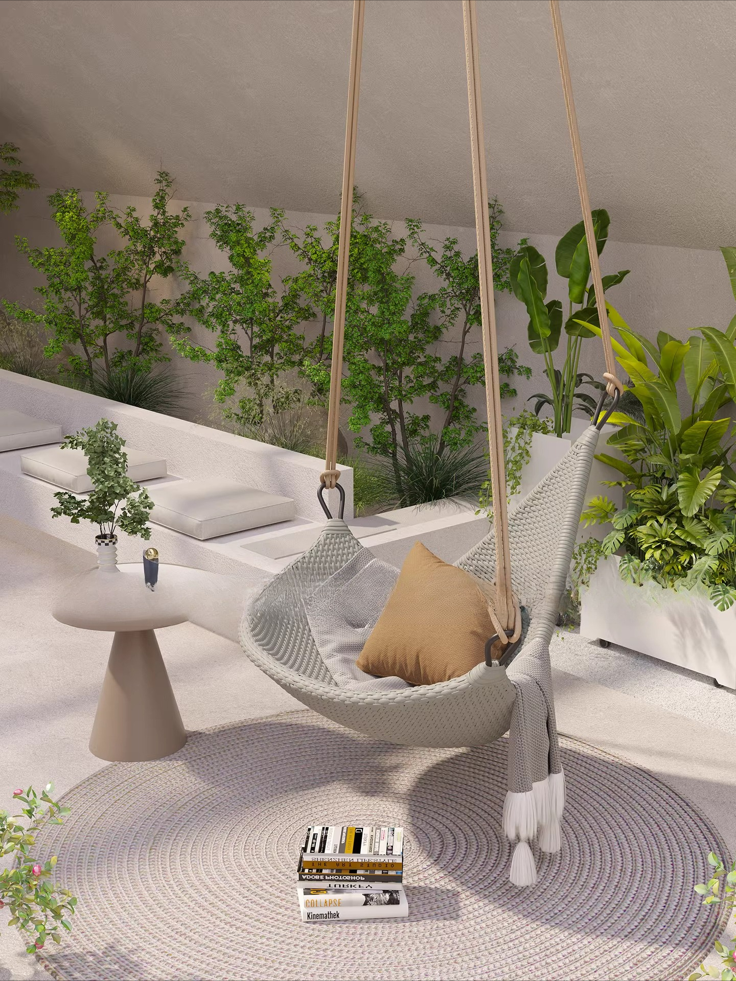 hanging chair cradle hanging b - огляд і ціна Spider Plant Hanging