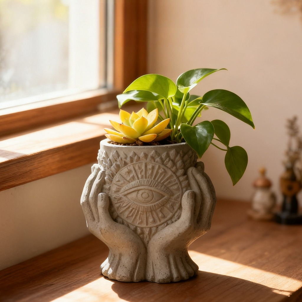 Guardian Eye Candle Cup Silico - огляд і ціна Echeveria Succulent